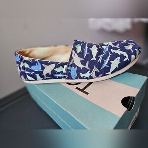 Stylish Kids Shoes with Shark Print
